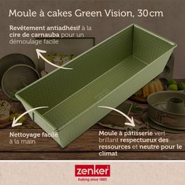 Molde para tartas 30 cm Zenker Green Vision