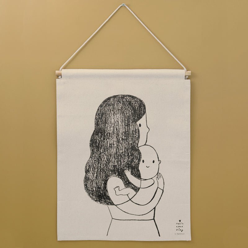 ABRACE child wall decoration by Marta Abad Blay