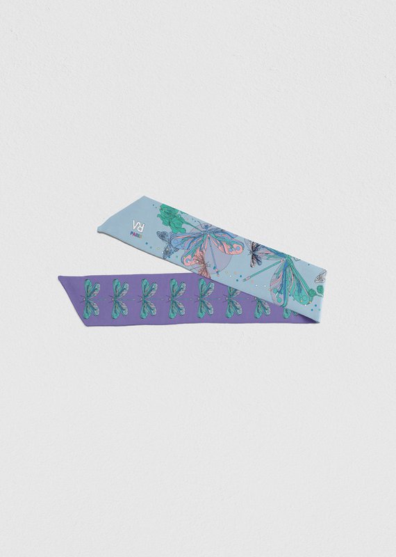 Ruban foulard "La petite libellule"