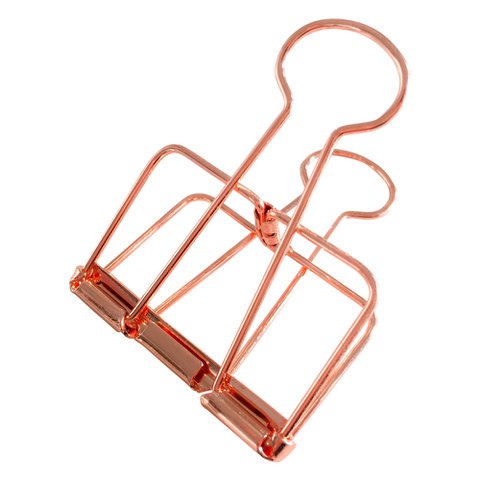 Binder clips Copper XL, per 4 boxes