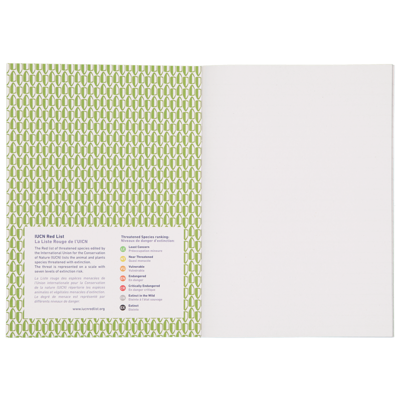 A5 notebook | Rhinoceros | Recycled paper - Made in France