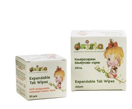 Bamboo Tab Wipes, Nachfüllpackungen