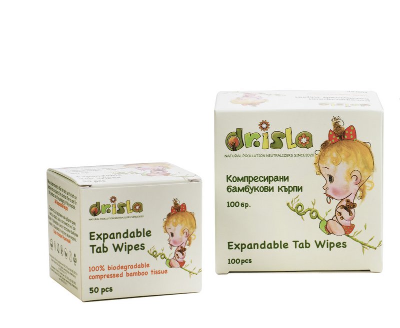 Bamboo Tab Wipes, Nachfüllpackungen