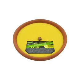 świece cytronelowe 8h na doniczkę z terakoty 17 cm do ogrodu
