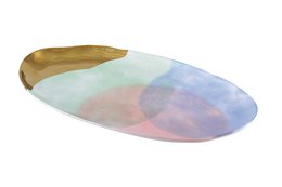 TRICOLOR-PARADIS OVAL FAD