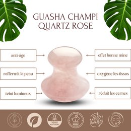 Gua Sha y Hongo en Piedra Natural | 6 modelos para elegir
