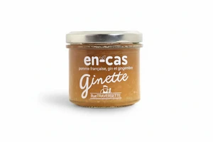 Apple Compote / Dessert / Snack / Fruit preparation│ French apples, ginger, Occitanie Gin ▸ Ginette