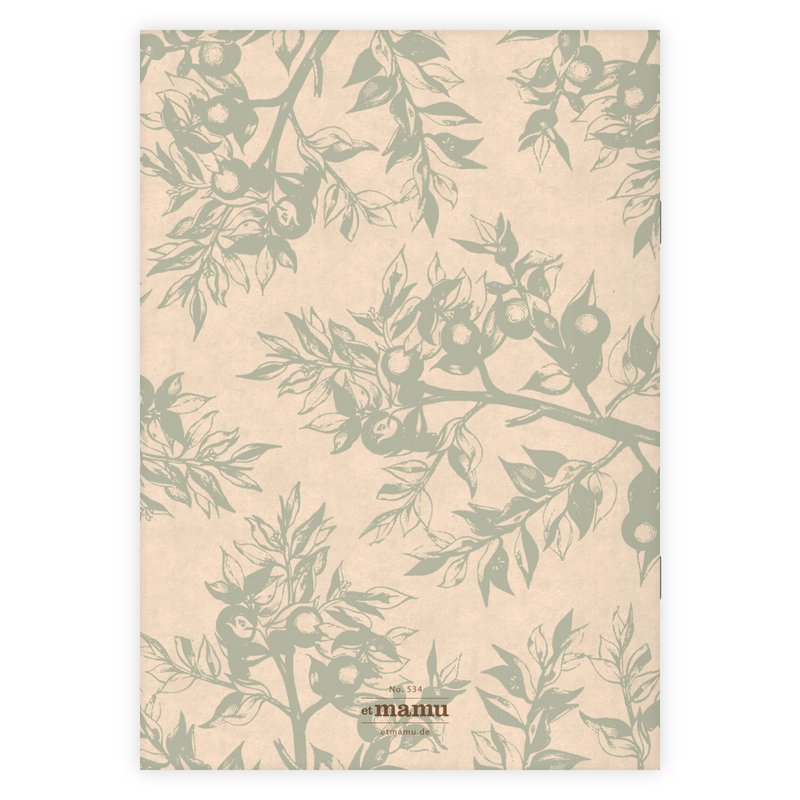 Cuaderno patrón ramas A5