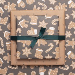 Grangrønt gavebånd, mørkegrønt bånd let at binde, 16mm x 5m grønt grosgrain bånd til indpakning af julegaver