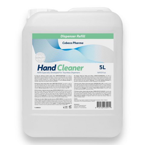 Cobeco - Hygienische Handgel Sanartizer 70% Alkohol - 5 Liter/5000 ml - in Jerrycan