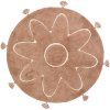 YVA bohemian children's rug with pompoms