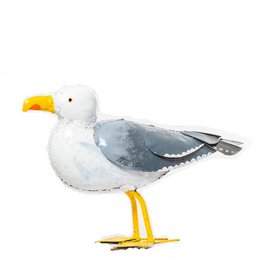 Mouette en métal moyenne