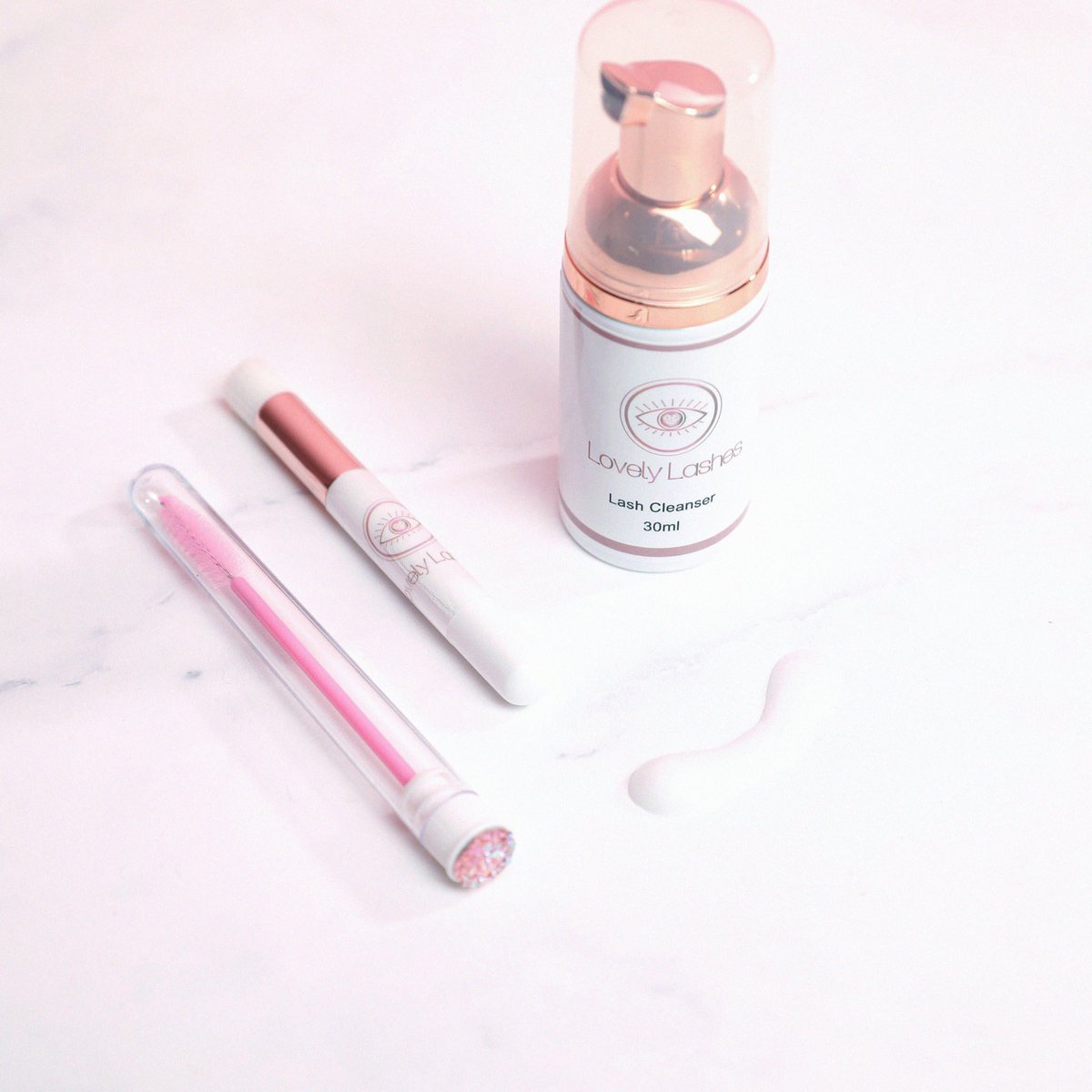 Kit de espuma limpiadora Lovely Lashes
