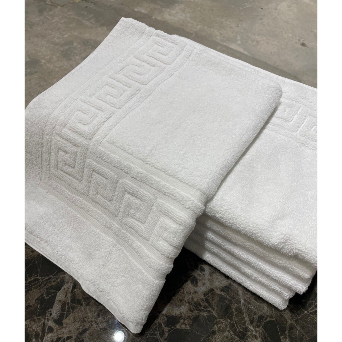 Bathroom mat Greek