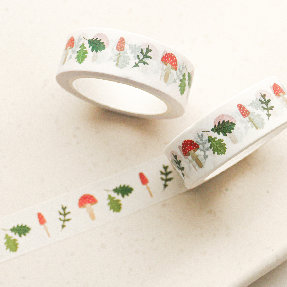 Washi Tape - Paddenstoel