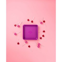 Stampo brownie fucsia 23 cm Tasty Patisserie