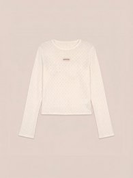 Frame witte jersey top