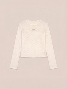 Frame White Jersey Top