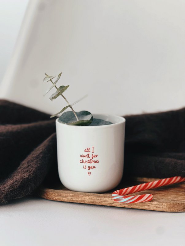 Becher Tasse X-Mas rot