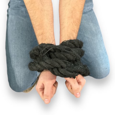 Kinky Pleasure - AC003 - Bondage Jute Rope - 275cm - Zwart