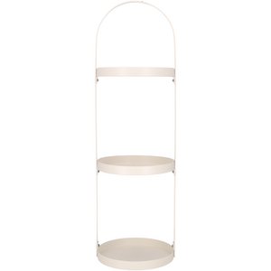 Metall Etagere Erik rund, 3 Ebenen, D23cm, H75cm,