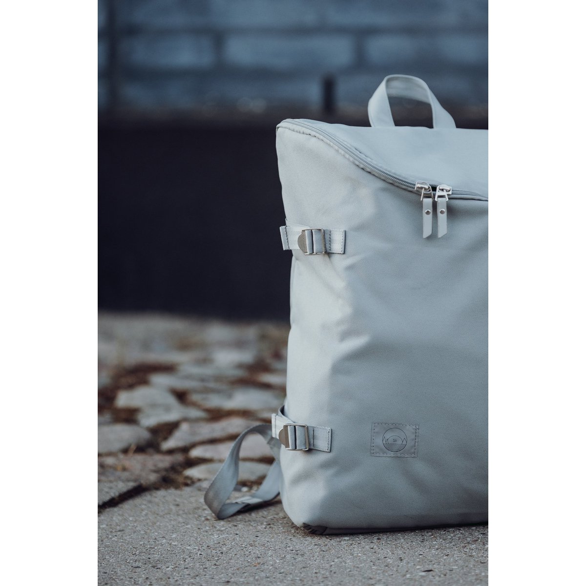 Gray ♻️ Recycled Polyester Diaper Bag