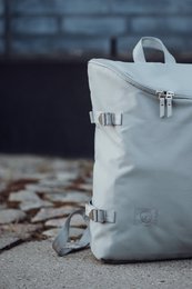 Sac à couches gris ♻️ en polyester recyclé