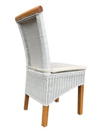 Sedia sala da pranzo sedia rattan sedia da pranzo sedia bianca perth rattan natura nucleo sostenibile