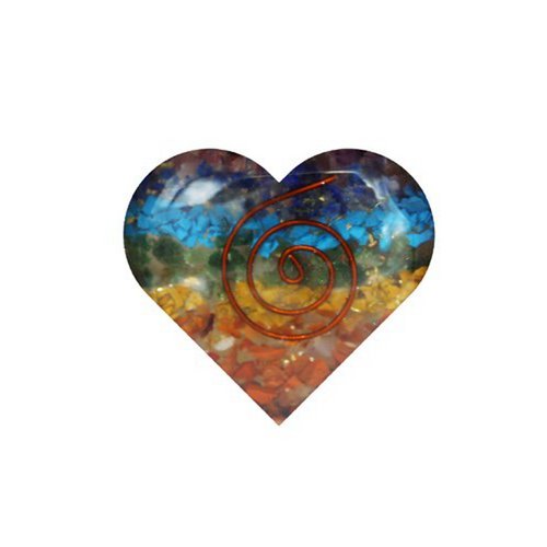 Orgonite Puffed Heart-Chakra