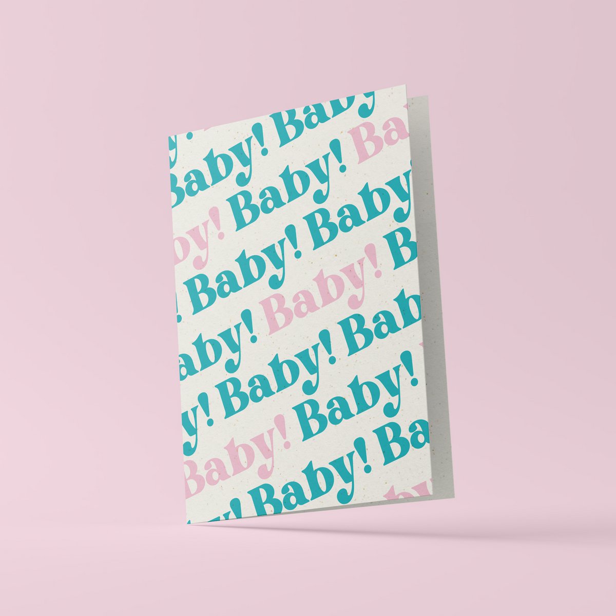 Grußkarte Baby-Baby