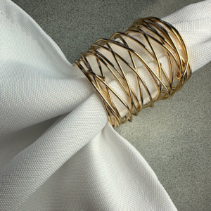 Napkin ring - Mira Gold