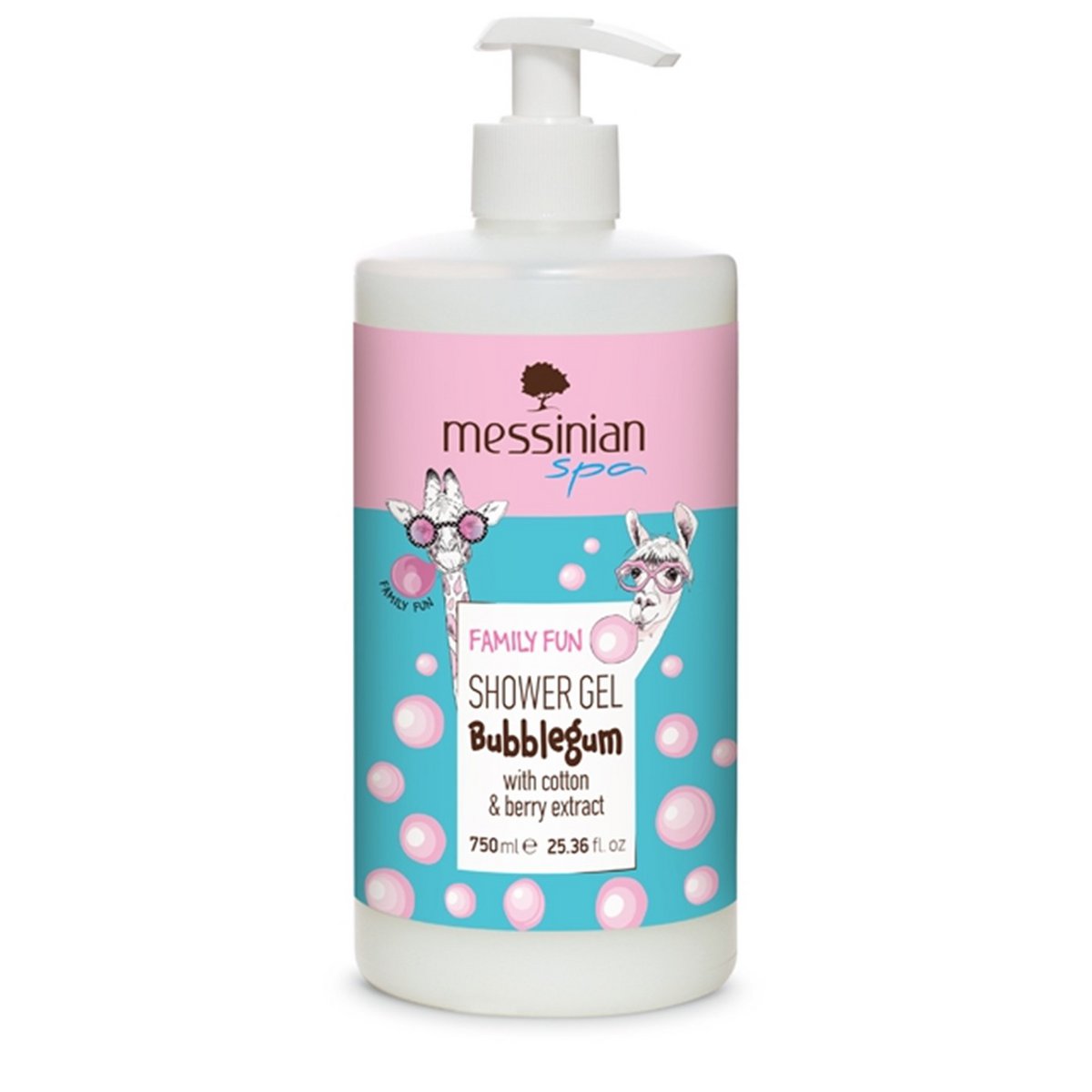 Bubblegum Family Duschgel Messinian Spa