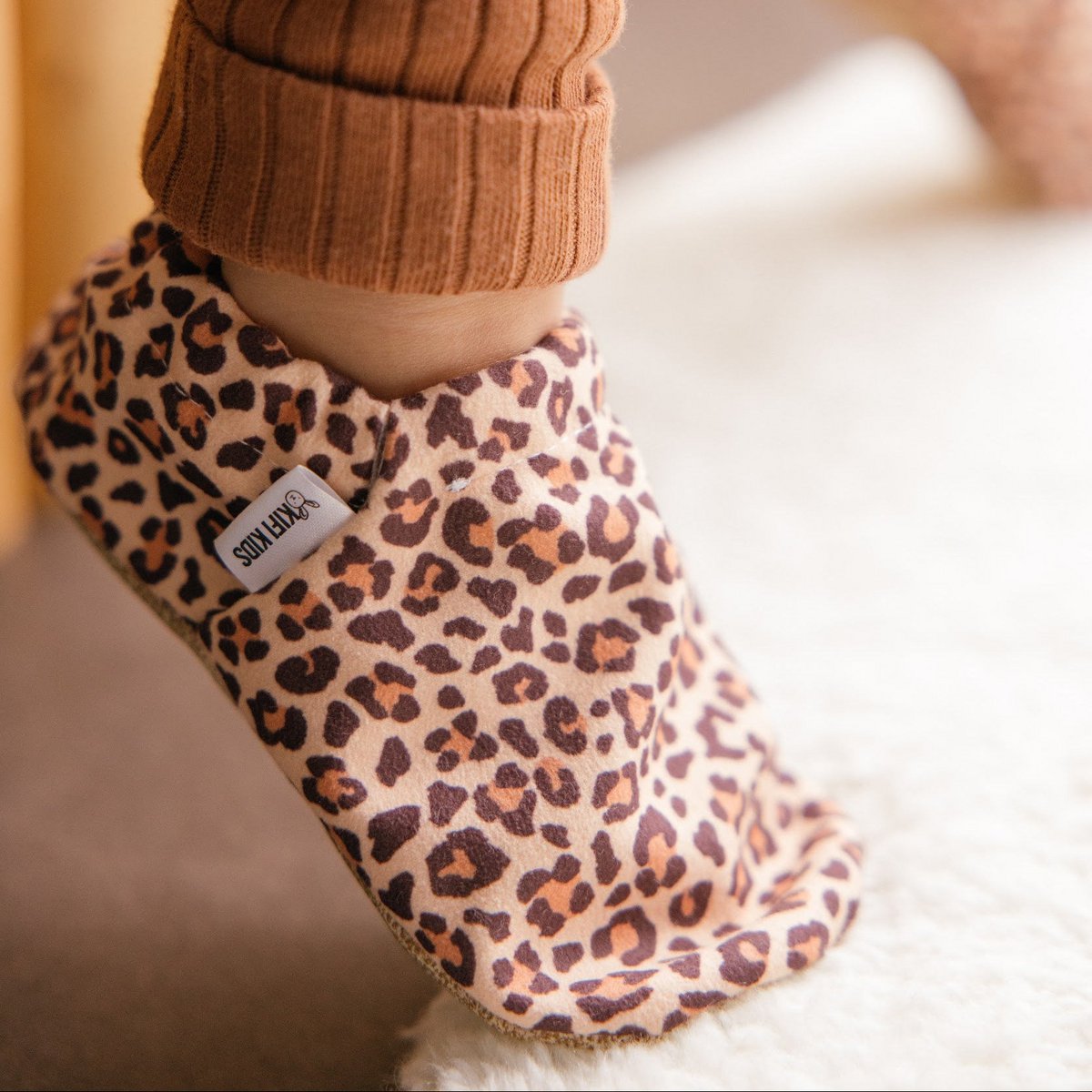 Babyschoenen - luipaard