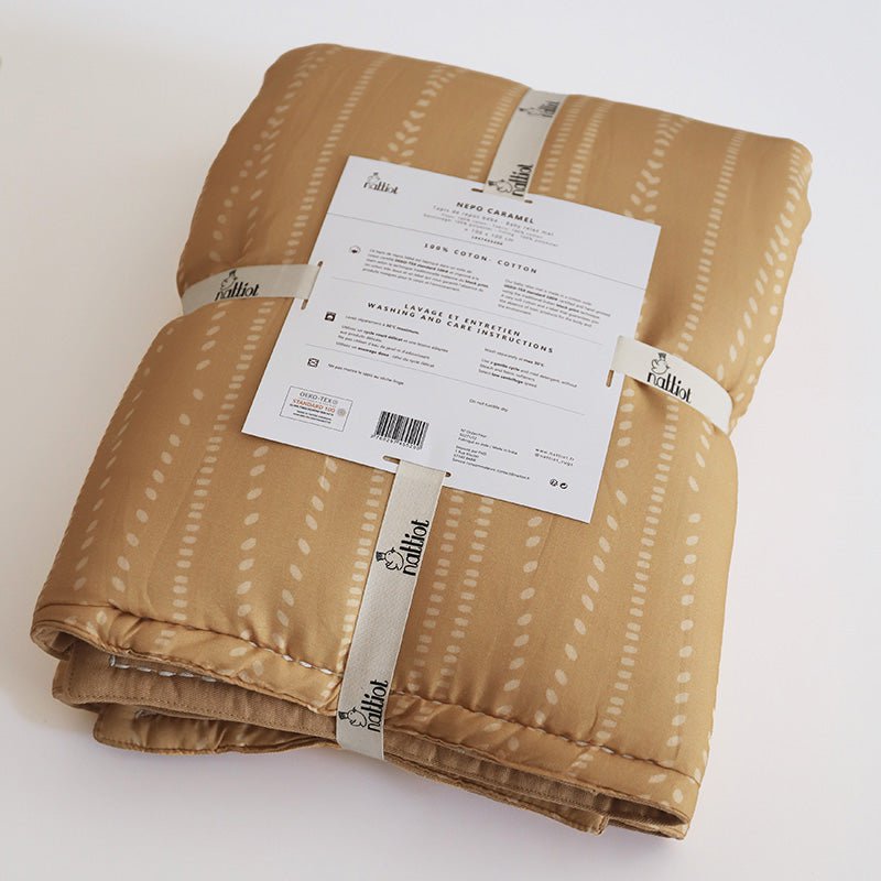 NEPO CARAMEL bohemian print baby rest mat