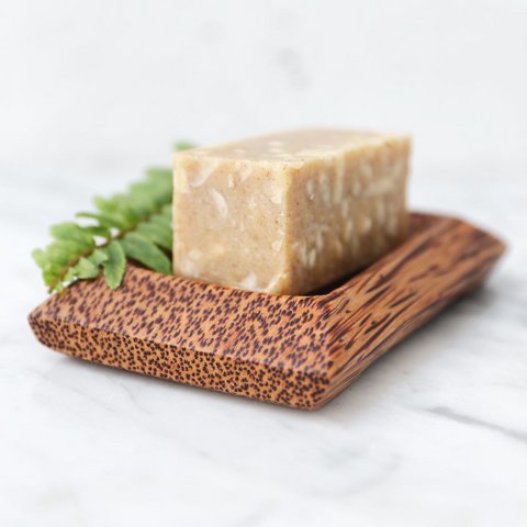 Palm Wood Seifenschale