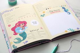 Friends book Mermaid A5 // Girl
