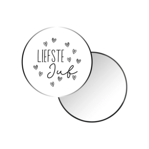 Liefste Juf | Button / Spiegeltje / Sleutelhanger / Flessenopener