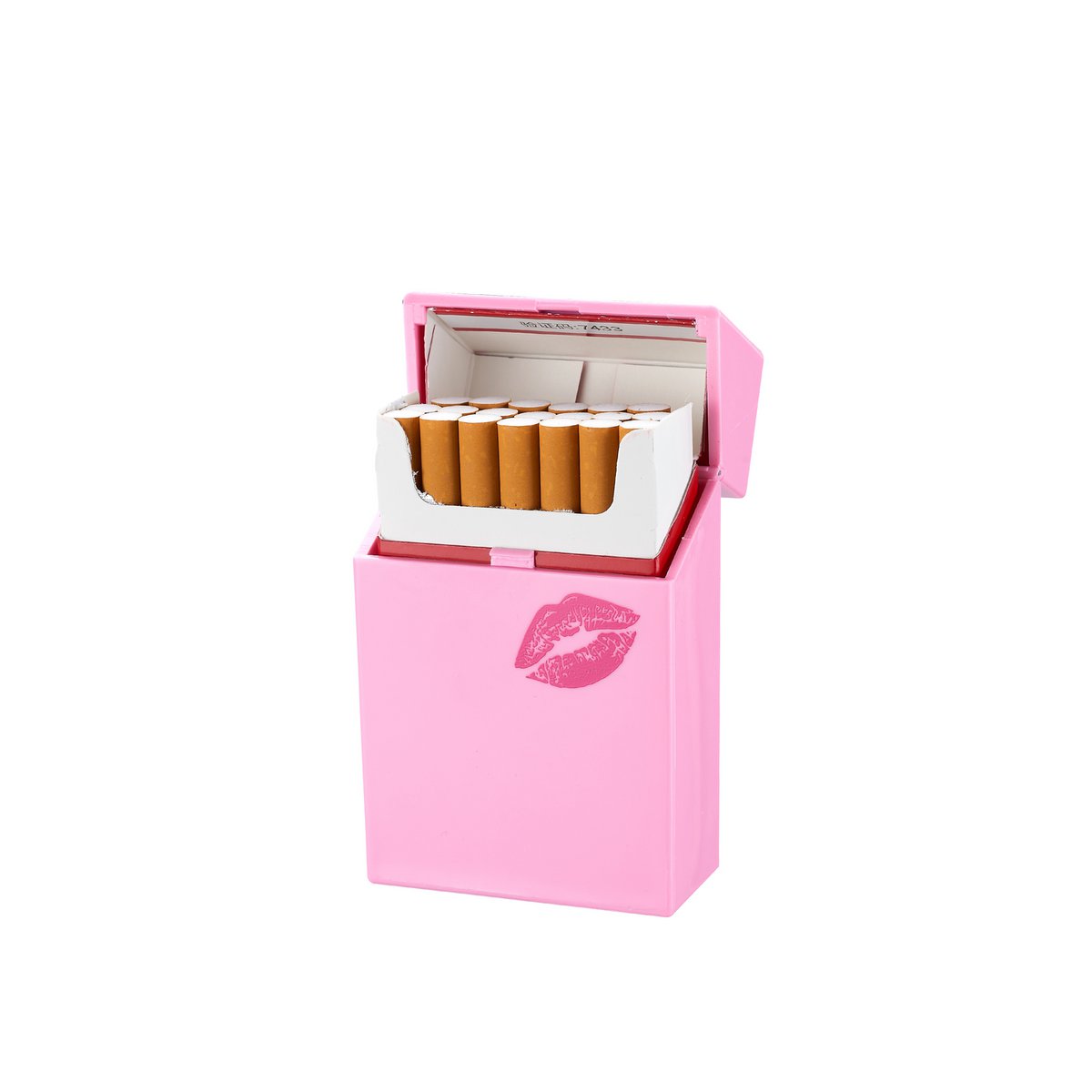 Papierośnica Pink World z lusterkiem x12