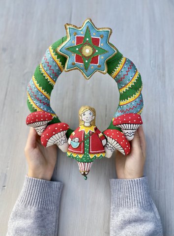 Christmas Wreath “In the Enchanted Forest”