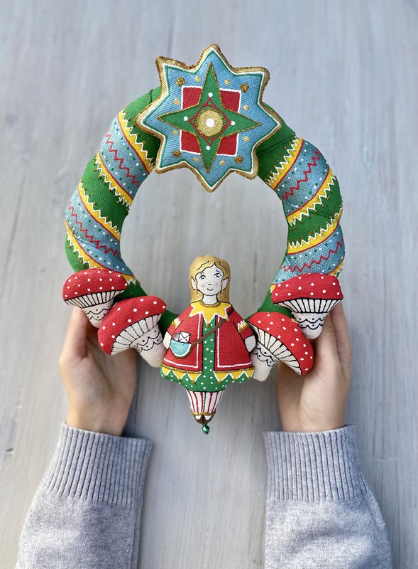 Weihnachtskranz „Im Zauberwald“