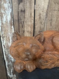 Renard en fonte, 30x18x9cm, 3,5kg
