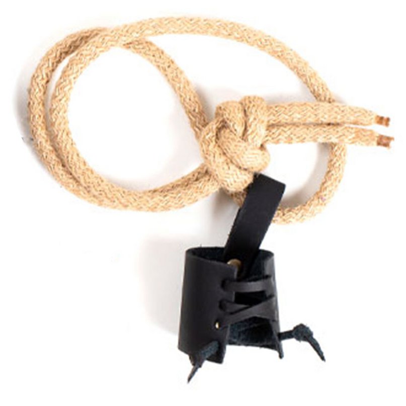 Gladio Black Leather Pouch - ST064BL