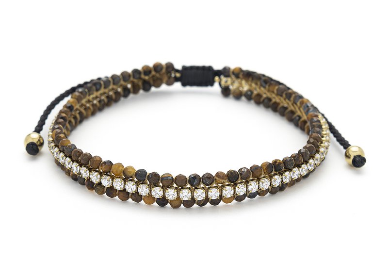 Bracciale multi-perla a 3 file MINERVE