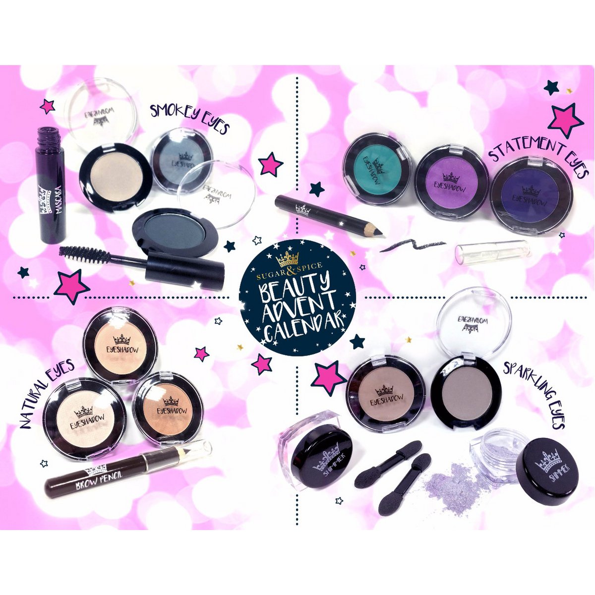 Shine Like Star makeup and beauty accessories advent calendar