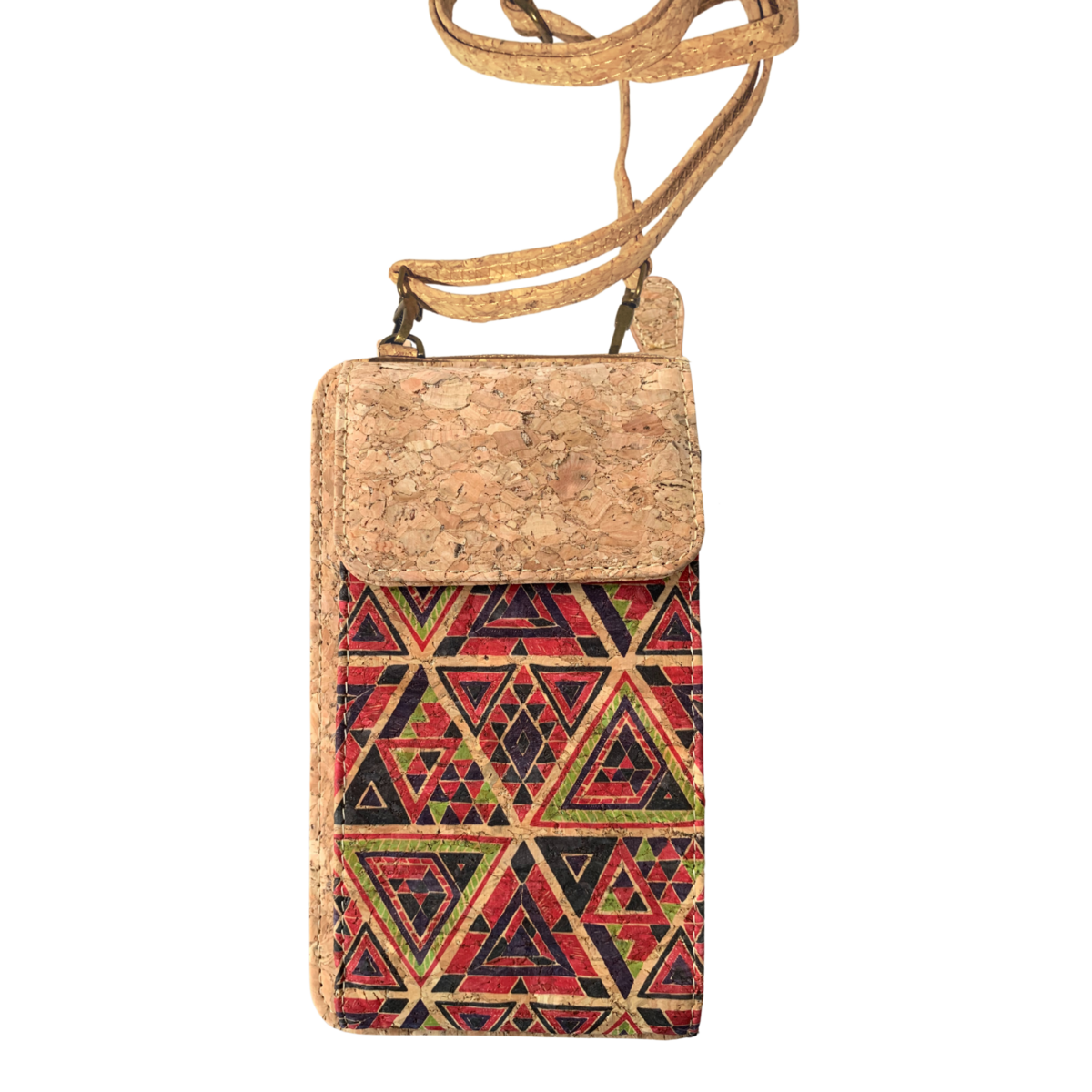 Bolso para teléfono de corcho de green-goose - Triángulo