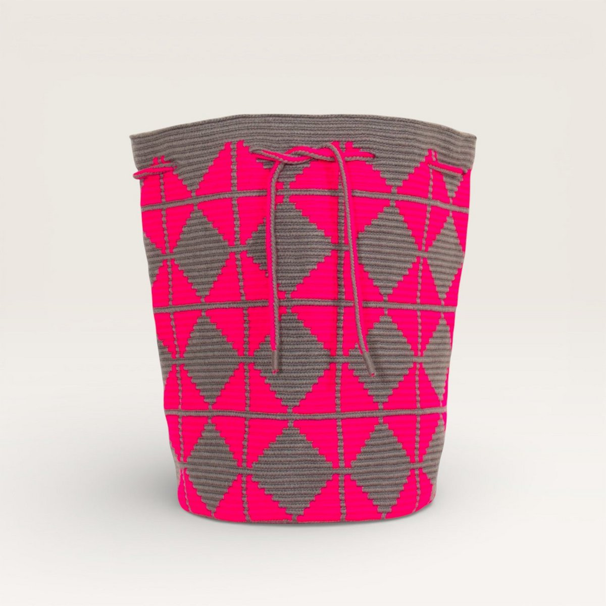 Geometrische rugzak | Magenta