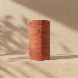 Cork sleeve 750ml bottle insulator, natural cork material, cylindrical shape, living-coral blue dark-red green brown colors, handmade Portugal