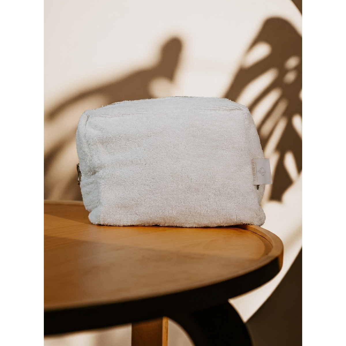 Pamukia GOTS Organic Cotton Terry Toiletry Bag 15 × 25 cm | Essence Collection