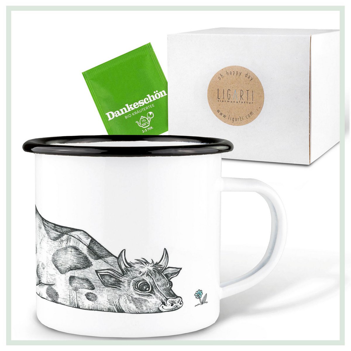 Enamel cup – Rita