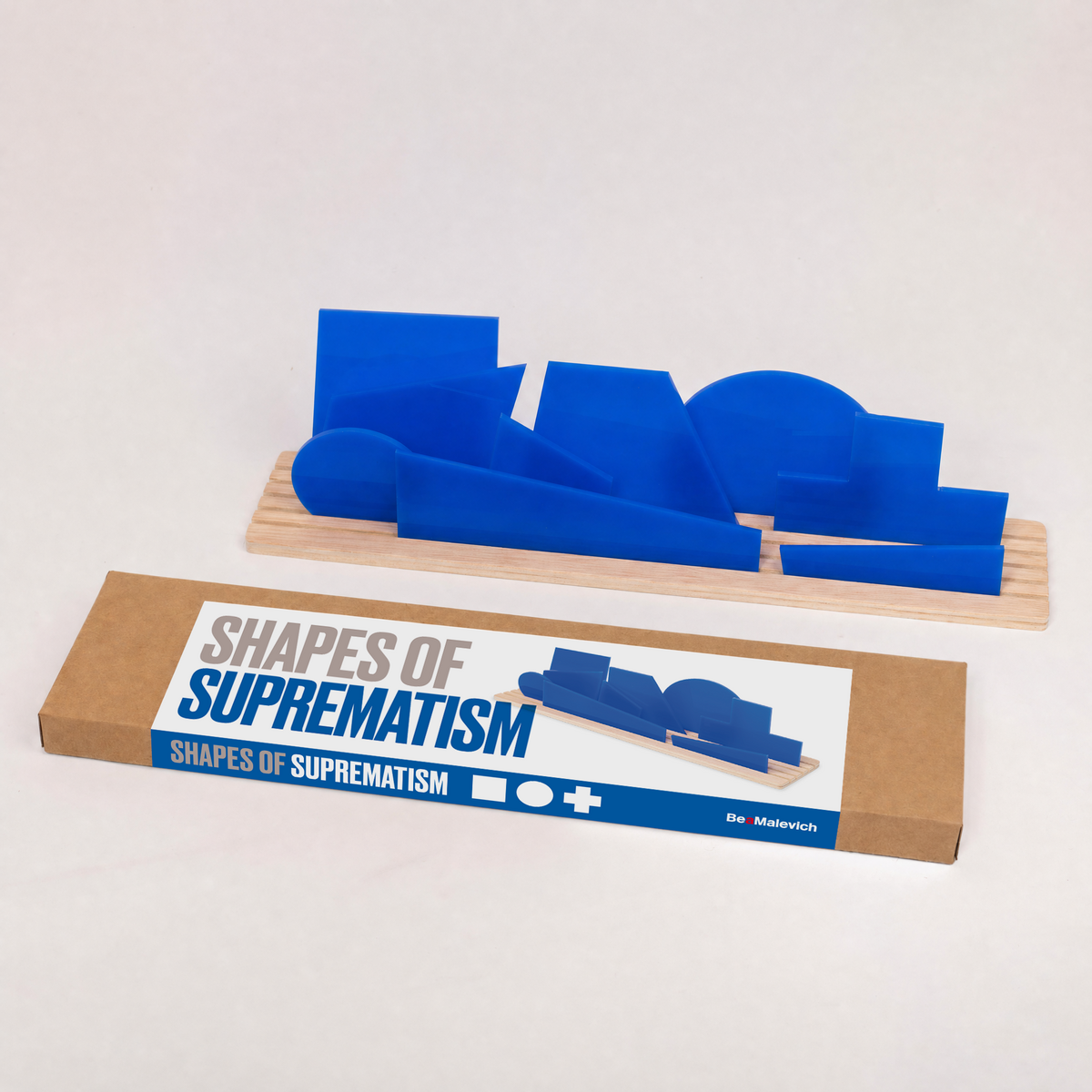 Suprematismens former | Blå